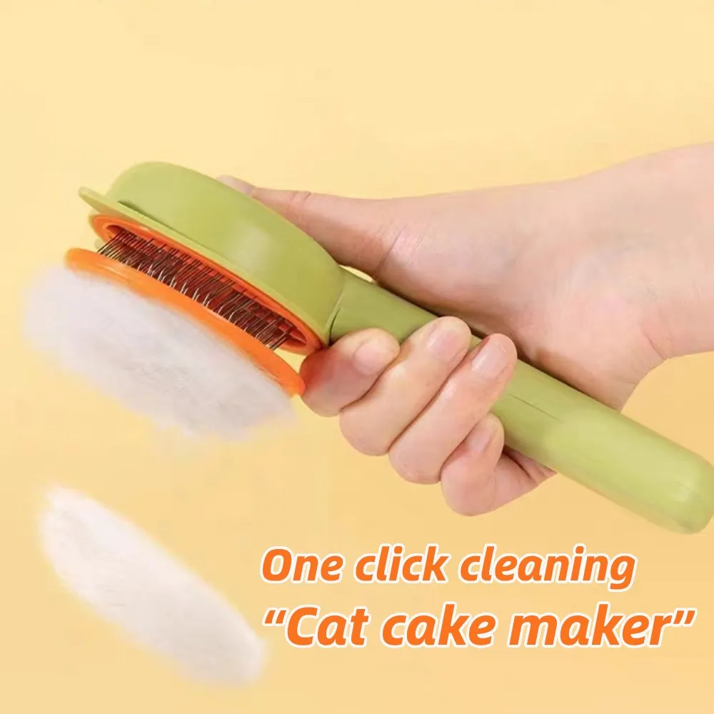 Cat Brush Pet Hair Removal Brush Hair Remover Pet Grooming Brush for Cats Dogs Magic Massage Cat Comb Hair Remover Pet Supplies