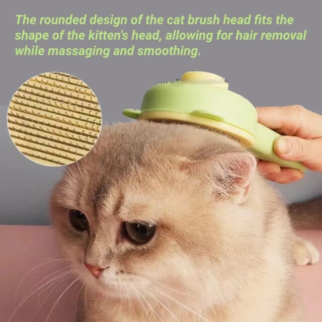 Cat Brush Pet Hair Removal Brush Hair Remover Pet Grooming Brush for Cats Dogs Magic Massage Cat Comb Hair Remover Pet Supplies - Image 4