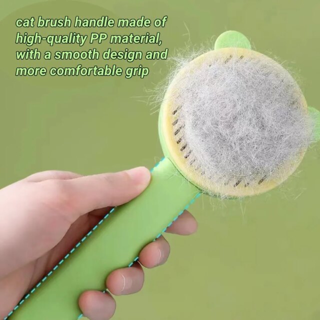 Cat Brush Pet Hair Removal Brush Hair Remover Pet Grooming Brush for Cats Dogs Magic Massage Cat Comb Hair Remover Pet Supplies - Image 5