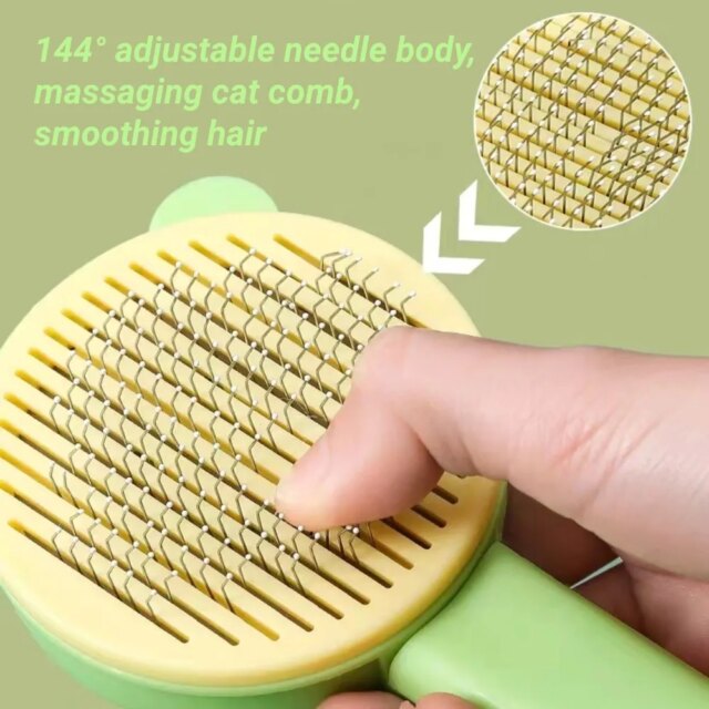 Cat Brush Pet Hair Removal Brush Hair Remover Pet Grooming Brush for Cats Dogs Magic Massage Cat Comb Hair Remover Pet Supplies - Image 3