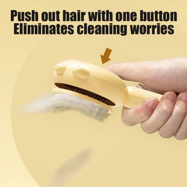 Cat Brush Pet Hair Removal Brush Cat Comb Pet Grooming Brush for Cats Dogs Pets Hair Remover Massages Puppy Kitten Accessories - Image 2