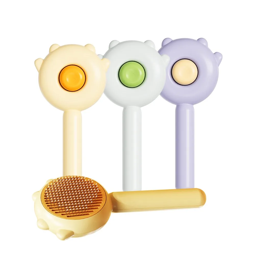 Cat Brush Pet Hair Removal Brush Cat Comb Pet Grooming Brush for Cats Dogs Pets Hair Remover Massages Puppy Kitten Accessories