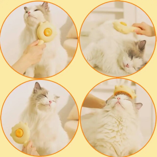 Cat Brush Pet Hair Removal Brush Cat Comb Pet Grooming Brush for Cats Dogs Pets Hair Remover Massages Puppy Kitten Accessories - Image 4
