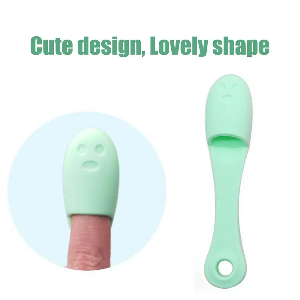Pet Soft silicone finger Toothbrush Cat Dog toothbrush tooth stain removal tartar Brush black chin cat Grooming products