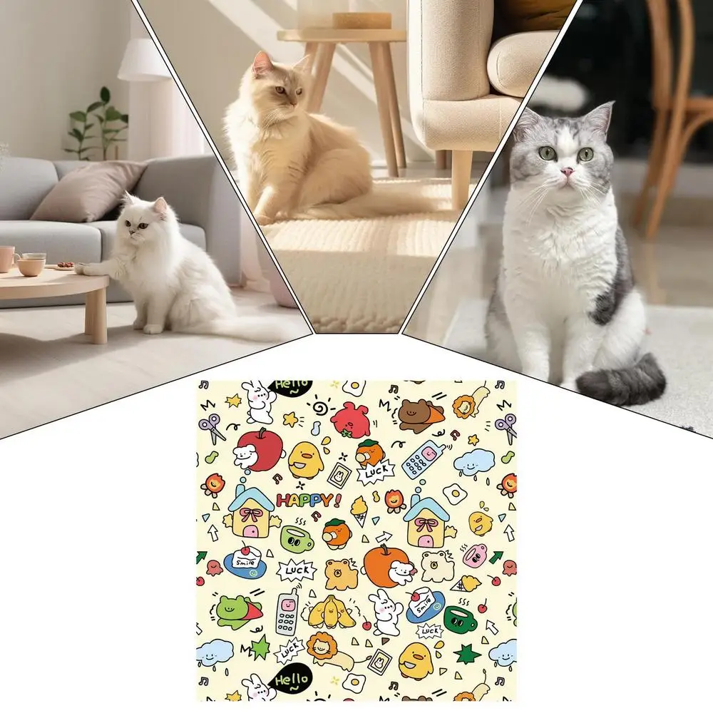 Cat Grooming Wrap Self-Adherent Pet Cat Grooming Wrap Bag Pet Supplies Cat Calming Wrap For Nail Clipping Clean Ears Brush Teeth