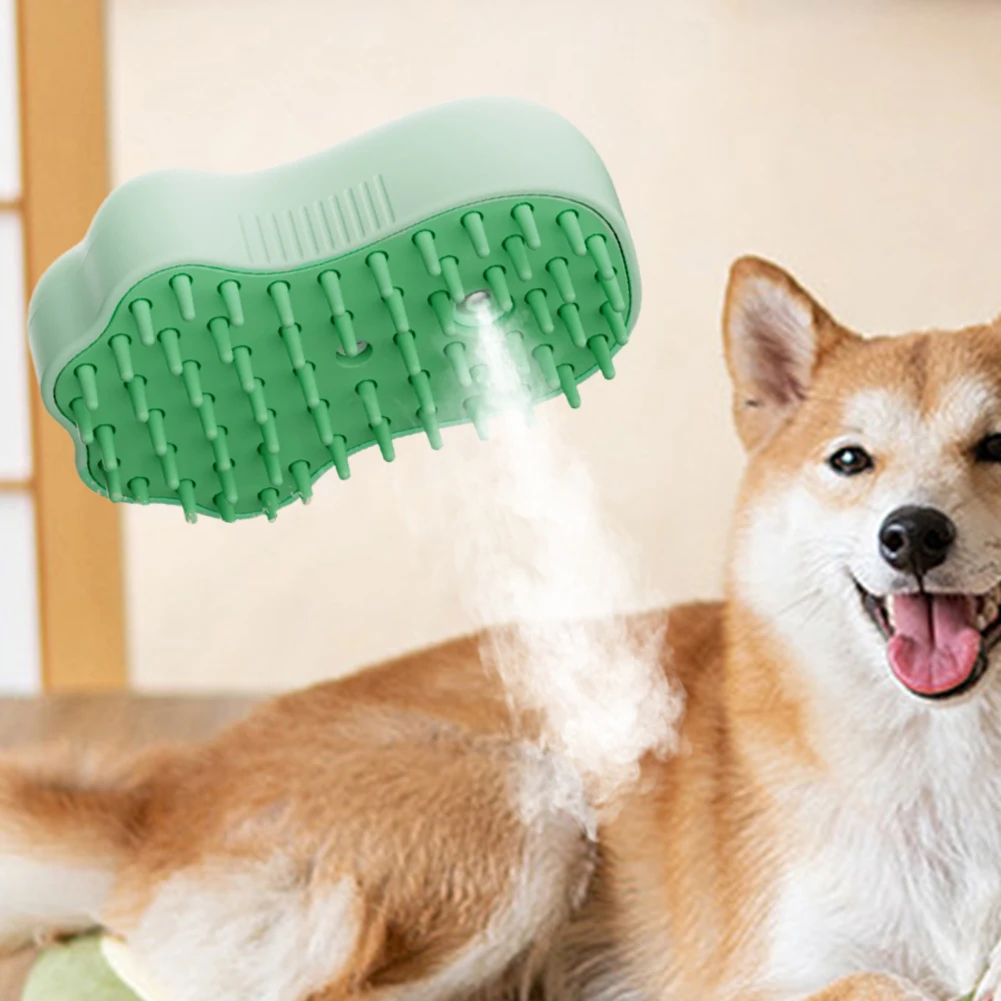 3 in 1 Pet Brush Cat Steam Brush Comb Dog Brush Electric Spray Cat Hair Brushes Massage Pet Grooming Hair Removal Combs