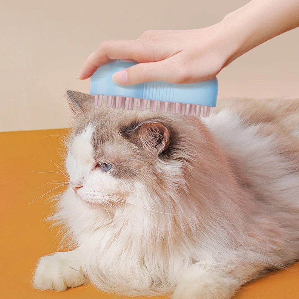 3 in 1 Pet Brush Cat Steam Brush Comb Dog Brush Electric Spray Cat Hair Brushes Massage Pet Grooming Hair Removal Combs
