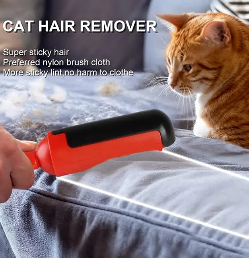 Cat Hair Remover Brush Pet Cleaning Floating Fur Remover Rolling Cats Dog Hair Sticker Grooming Comb Pet Supplies Accessories