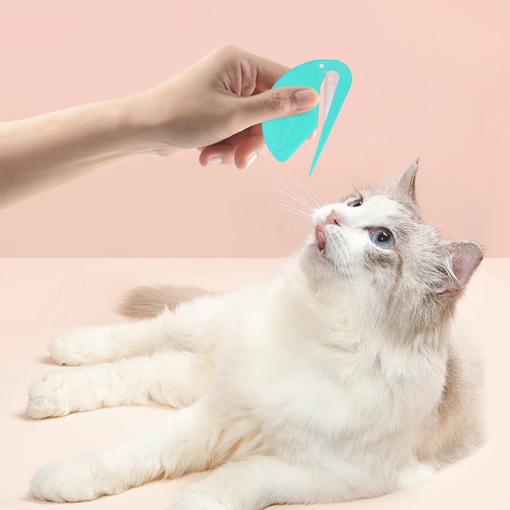 New Cat Dog Comb Pet Open Knot Comb Cat Puppy Hair Fur Shedding Grooming Trimmer Comb Comb Cat Brush