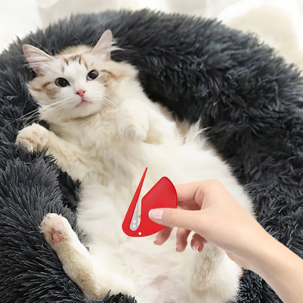 New Cat Dog Comb Pet Open Knot Comb Cat Puppy Hair Fur Shedding Grooming Trimmer Comb Comb Cat Brush