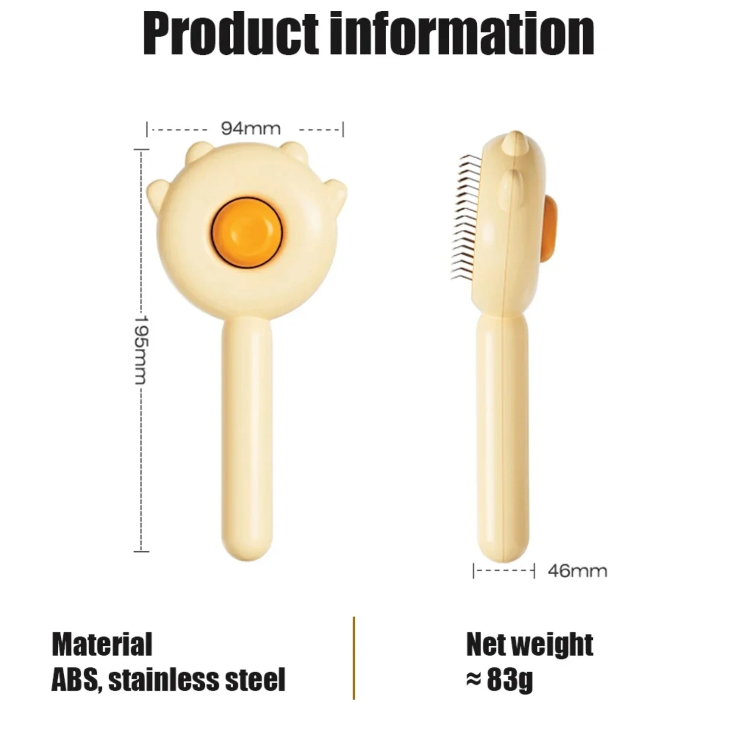 Cat Comb Massage Pet Magic Combs Hair Removal Cat And Dog  Needle Brush Pets Grooming Cleaning Supplies Scratcher