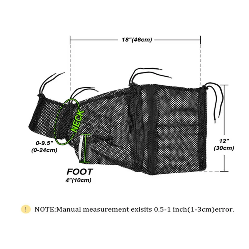 Cat Bathing Bag Adjustable Cat Grooming Net Bag Anti-bite Anti-Scratch Cat Bath Washing Restraint Bag for Shower Nail Trimming