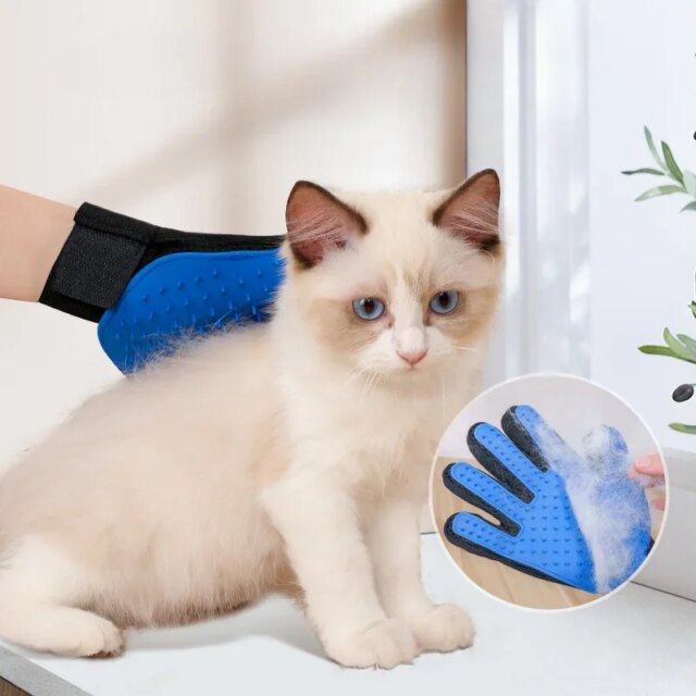 Cat gloves Pet Dog brush Cat Self Grooming shedding Glove Dog Bath Cat cleaning Supplies Pet Glove Dog Accessories - Image 3
