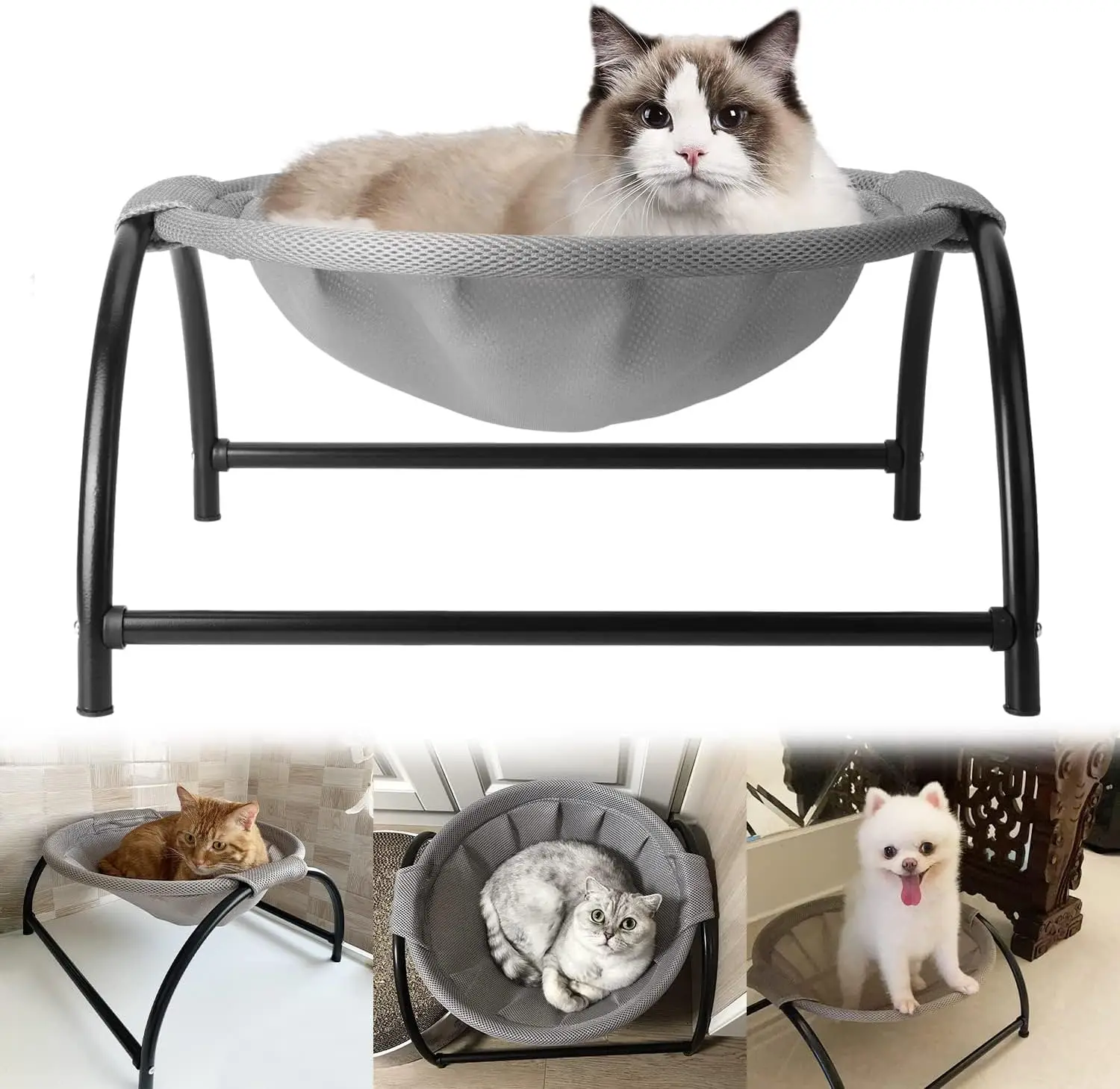 Cat Bed Pet Hammock Bed, Pet Sleeping Bed, Washable Comfortable Stable Cat Pet Sofa Bed