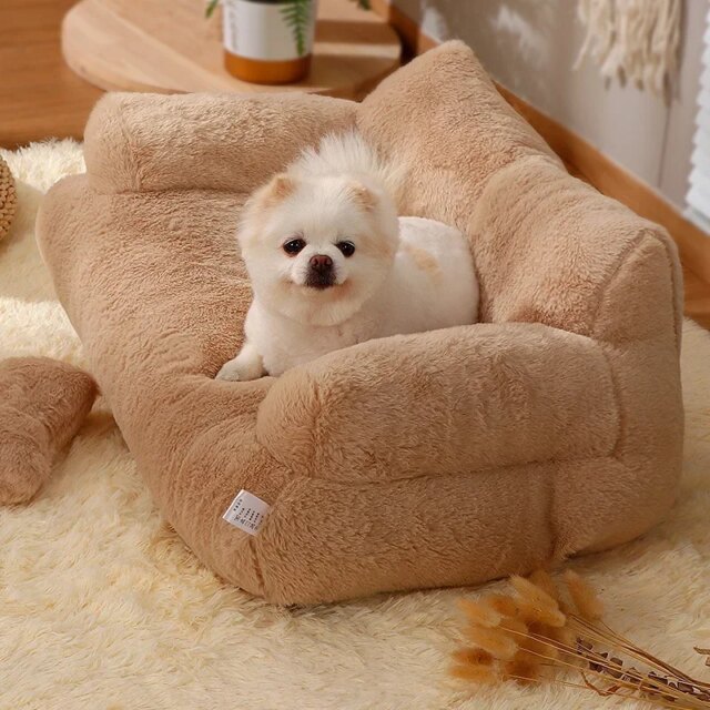 Cat bed House Plush Dog Sofa Beds Washable Warm Pet Dog Nest Cat Beds sofa Comfortable CatS Cushion Dog Sleep winter Furniture - Image 4
