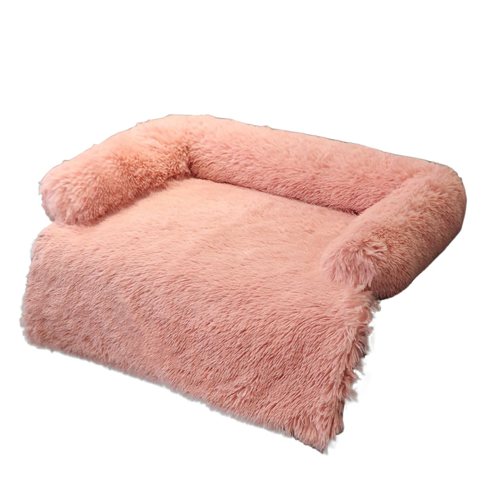 Winter Deep Sleeping Sofa Mat Cat Dog Cute Plush Bed Nest Cozy Soft Plush Comfortable Cushion Foldable Home Mattress Tent