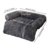Winter Deep Sleeping Sofa Mat Cat Dog Cute Plush Bed Nest Cozy Soft Plush Comfortable Cushion Foldable Home Mattress Tent - Image 4