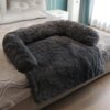 Winter Deep Sleeping Sofa Mat Cat Dog Cute Plush Bed Nest Cozy Soft Plush Comfortable Cushion Foldable Home Mattress Tent - Image 5