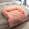 Winter Deep Sleeping Sofa Mat Cat Dog Cute Plush Bed Nest Cozy Soft Plush Comfortable Cushion Foldable Home Mattress Tent - Image 6