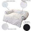 Winter Deep Sleeping Sofa Mat Cat Dog Cute Plush Bed Nest Cozy Soft Plush Comfortable Cushion Foldable Home Mattress Tent - Image 3
