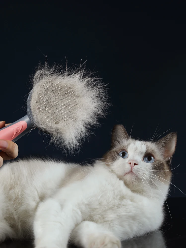 Self-Cleaning Cat Hair Comb