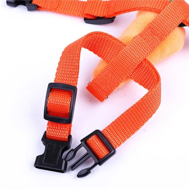 Hamster Rabbit Small Pets Chest Strap Outdoor Traction Rope Adjustable Harness Leash Vest  Rabbit Hedgehog Guinea Pig - Image 3