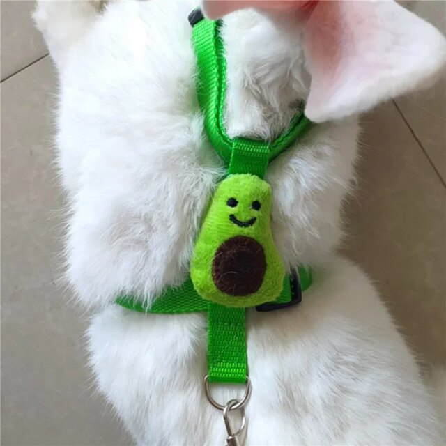 Hamster Rabbit Small Pets Chest Strap Outdoor Traction Rope Adjustable Harness Leash Vest  Rabbit Hedgehog Guinea Pig - Image 6