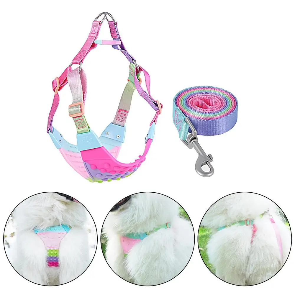 Large Dog Harness Heavy Duty Large Breed Dog Harness Adjustable Dog Walking Harness Easy Control For Walking Running And