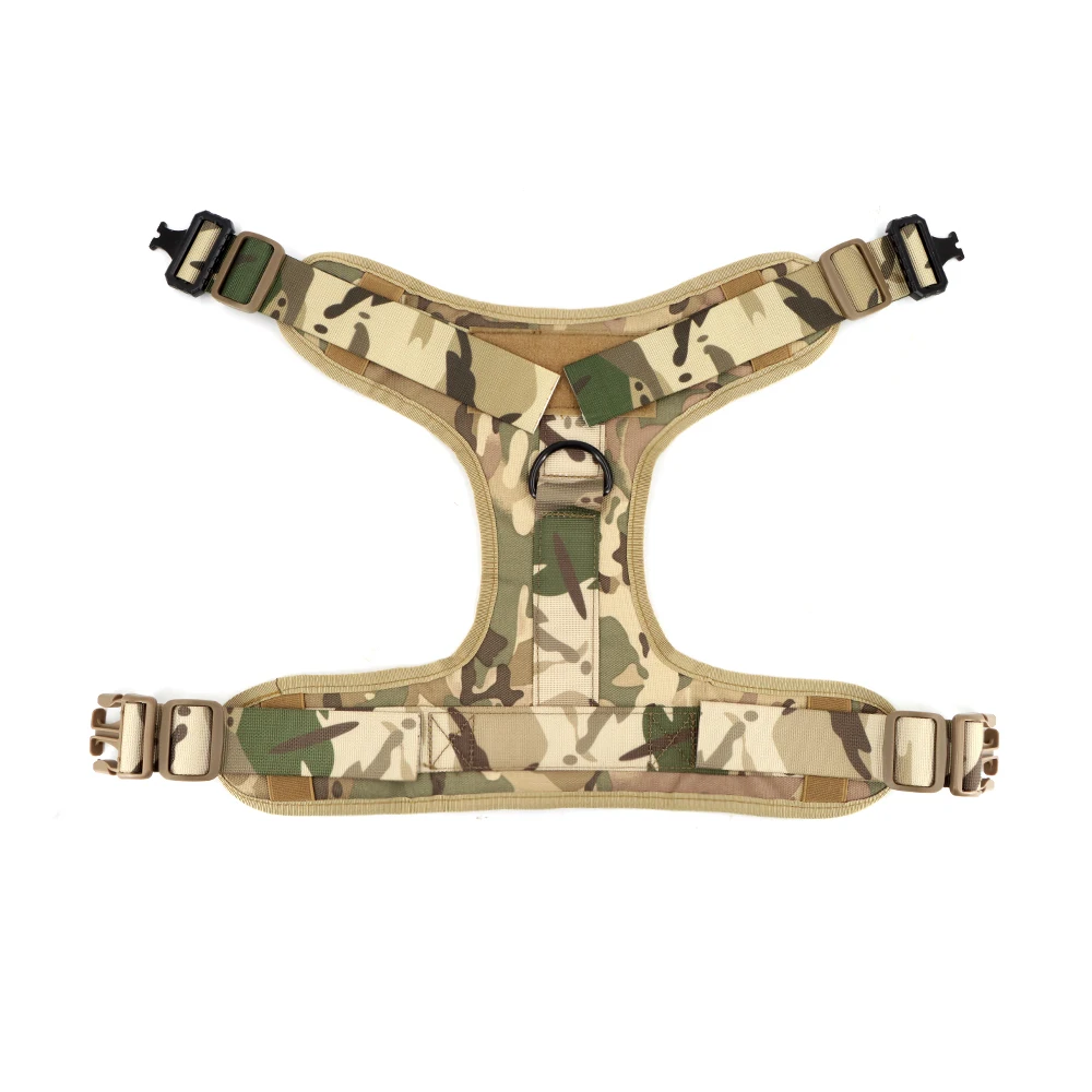 Military Large Dog Harness Collar Leash Bags Patches Set Pet Malinois Training Vests Tactical K9 Dogs Harnesses Accessories