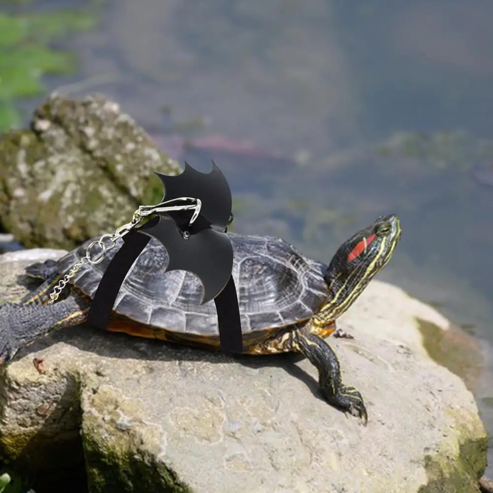 Small Turtle Leash Traction Rope Small Pet Harness Tortoise Traction Rope Bearded Dragon Leash Small Vest Style With Wing