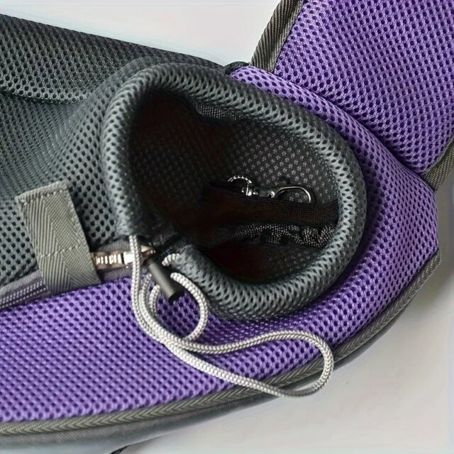 1pc Small Dog Backpack, Cat Bag, Portable Pet Cat Bag, Pet Backpack Front Chest Carrier For Small Dog - Image 5