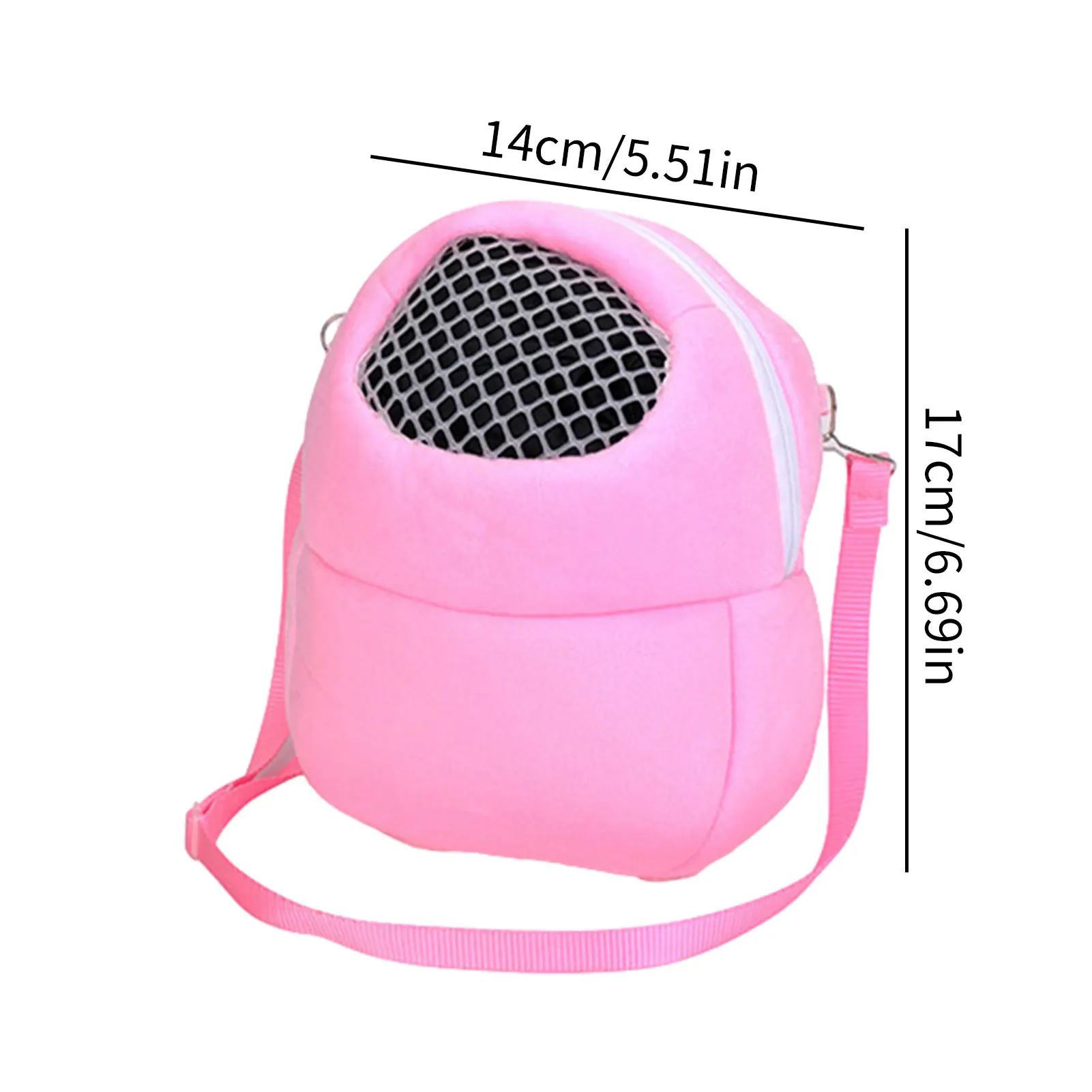 Hamster Backpack Carrier Three Size Pet Dog Carrier Bags Breathable Hamster Travel Carrier Shoulder Bags Small Medium Large