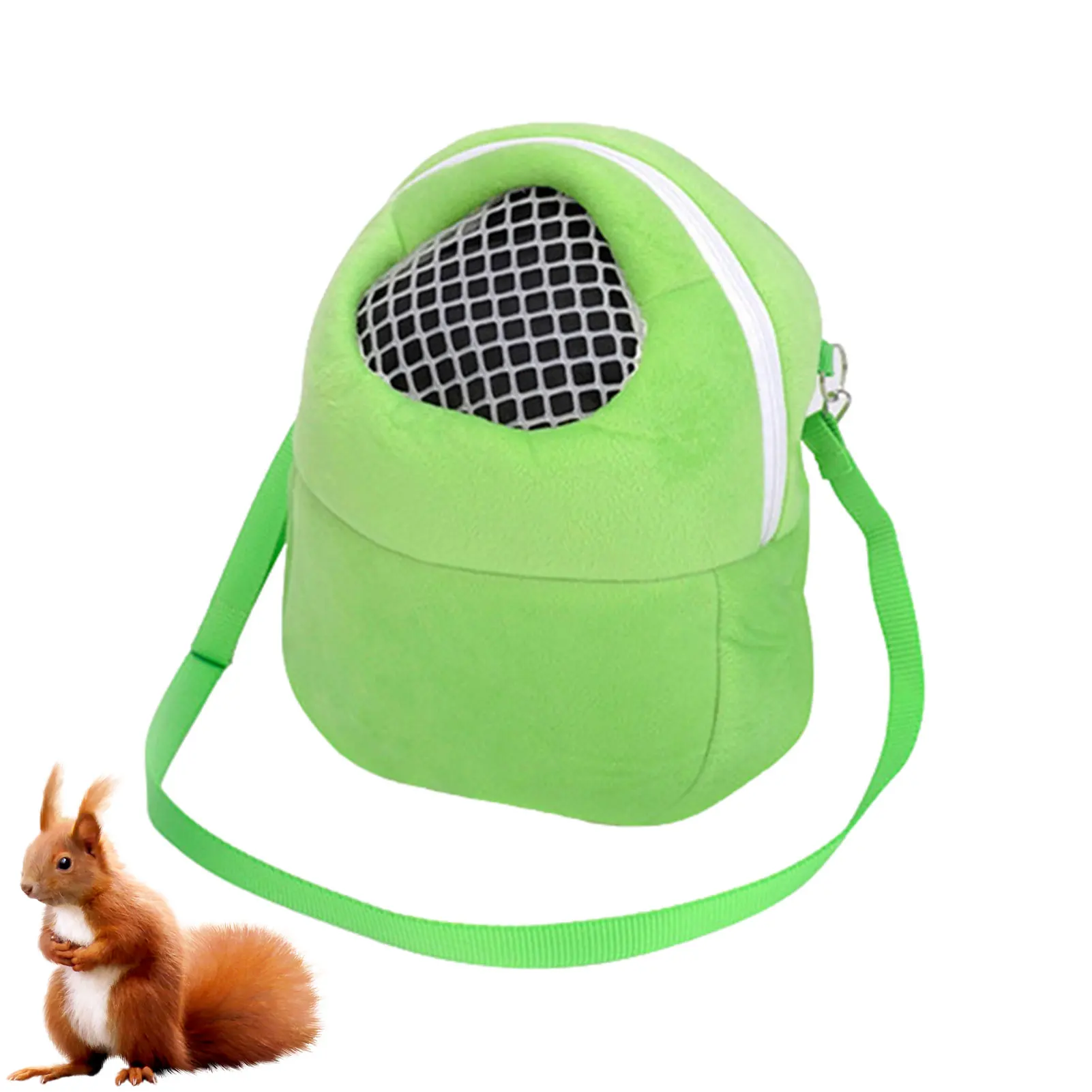 Hamster Backpack Carrier Three Size Pet Dog Carrier Bags Breathable Hamster Travel Carrier Shoulder Bags Small Medium Large