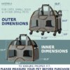 Katziela Rolling Pet Carrier - Airline Compliant with Removable Wheels - TSA Approved for Small Dogs and - Image 3