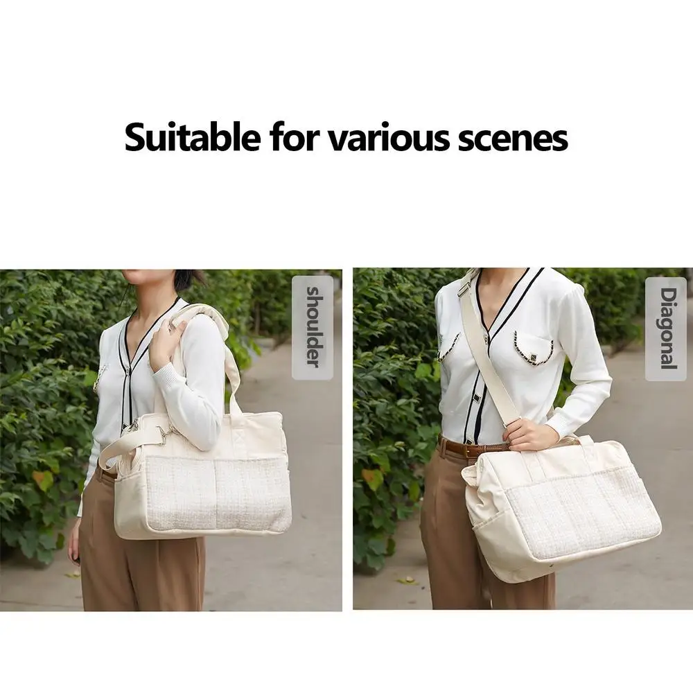 Portable Pet Carrier Bag Cat Carrier Handbag Handheld Small Dog Bag Pet Travel Tote Breathable Shoulder Bag For Small Dog Rabbit