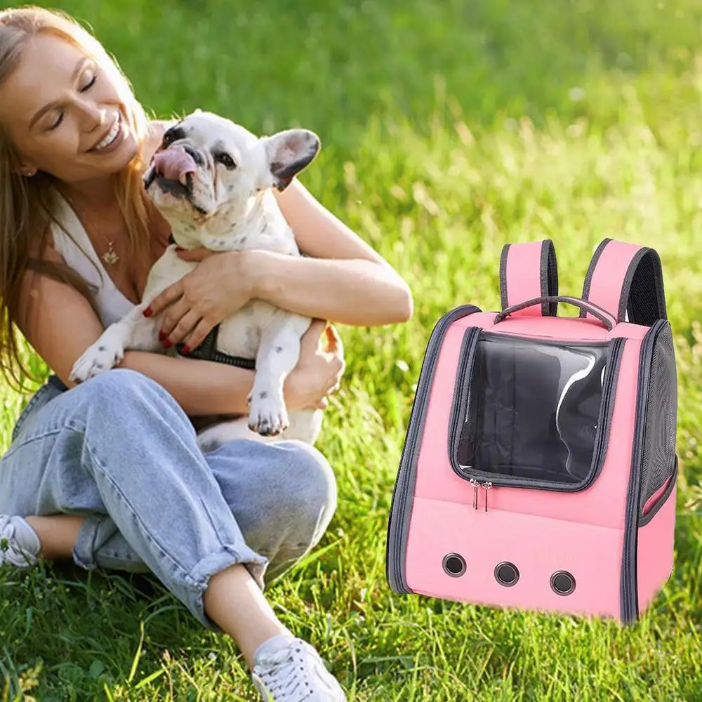 Pet Cat Carrying Bag Dog Cat Portable Travel Carrier Bag Pet Backpacks Breathable Portable Backpack Puppy Dog Transport bag