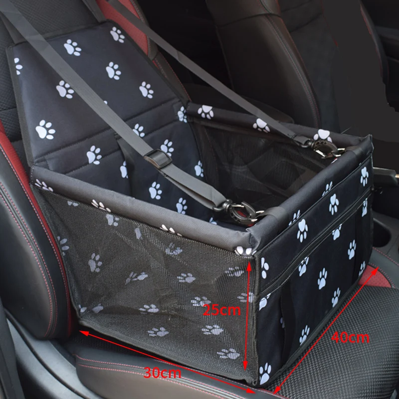 Pet Carriers Dog Car Seat Cover Carrying for Dogs Cat Mat Blanket Rear Back Hammock Pet Carriers Bag Protector transportin perro