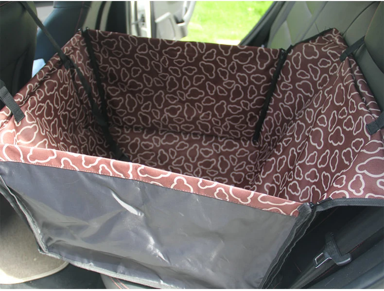 Pet Carriers Dog Car Seat Cover Carrying for Dogs Cat Mat Blanket Rear Back Hammock Pet Carriers Bag Protector transportin perro