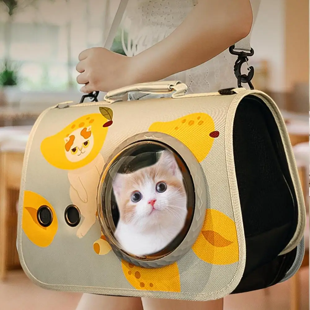 Cat Sling Carrier Dog Shoulder Sling Pet Shoulder Bag Ventilated Design Comfortable Cat Dog Bag With Zipper For Travel Hiking