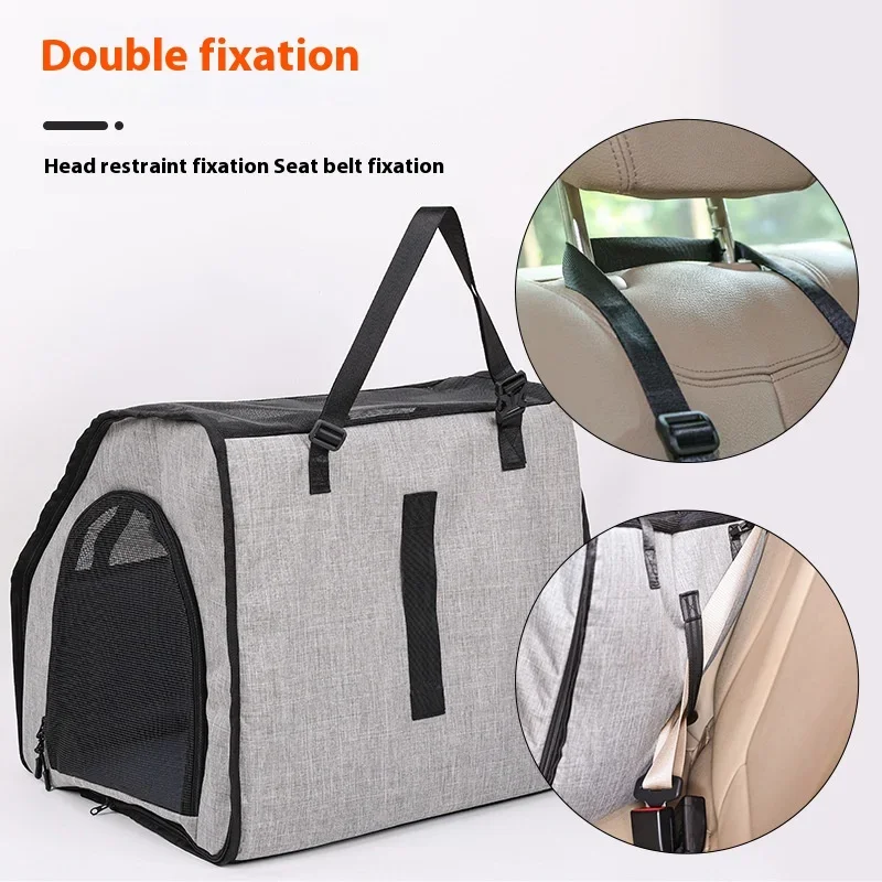 Pet Carrier Travel Safety Carrier Bags for Pets Dog Soft-Sided Carrier for Large Dogs Portable Car Seat Kennelm dog accessories