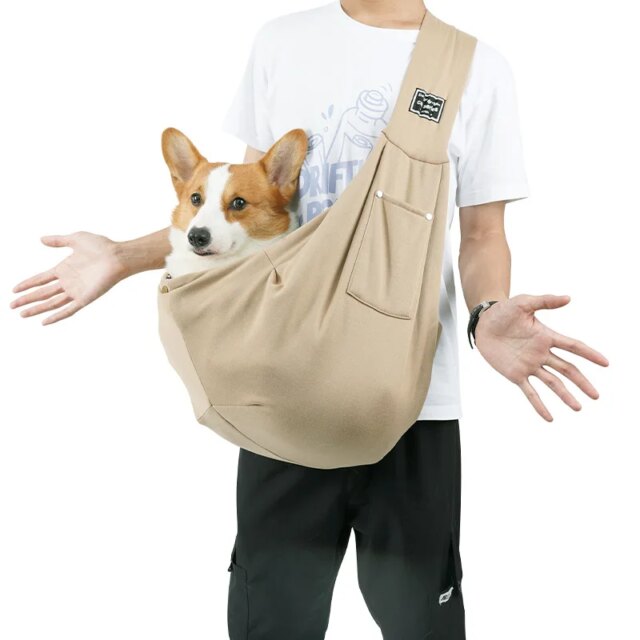 Pet Dog Shoulder Bags Carrier Bag Outdoor Travel Puppy Dogs Single Comfort Sling Handbag Tote Pouch Kitten Corgi Transport Pets - Image 5