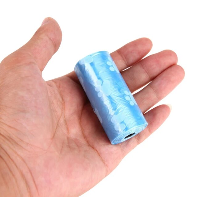 5 Pack/lot Roll Pets Dog Cat Poop Bags Biodegradable Pet Printing Disposable Products For Dogs Litter Poop Bags Housebreaking - Image 6