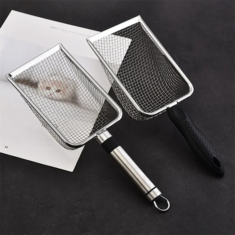 Litter for Cats Things Wet Tissue Durable Litter & Housebreaking Kitten Stainless Steel Pet Supplies Instant Cleaning Tool