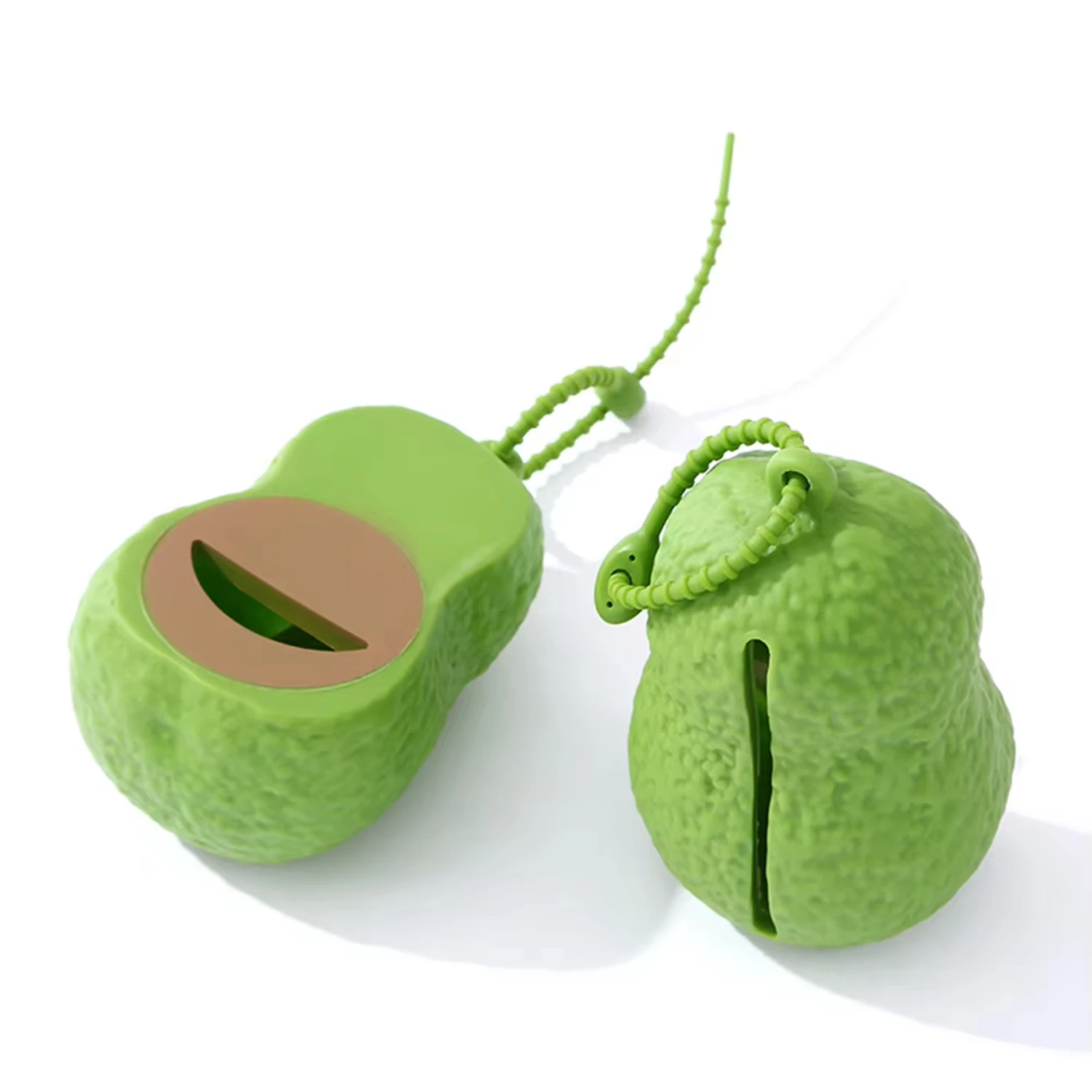 Cute Avocado Shaped Dog Waste  Dispenser Dog Pooper Scooper With Attachment Litter Housebreaking Cats Litter Dispenser