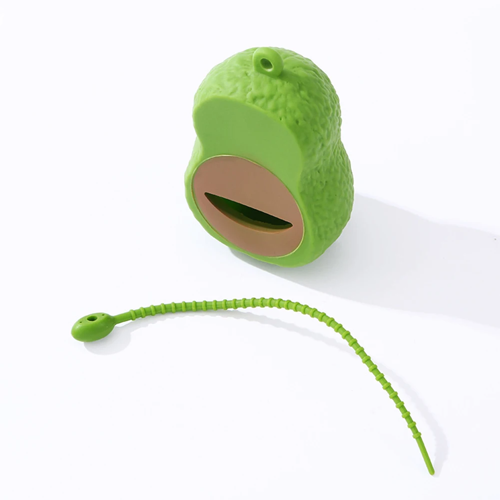 Dog Poop  Holder Unique Avocado Shaped Portable Dispenser Pet Waste Pickup Bags Holder Litter Cleaning Housebreaking