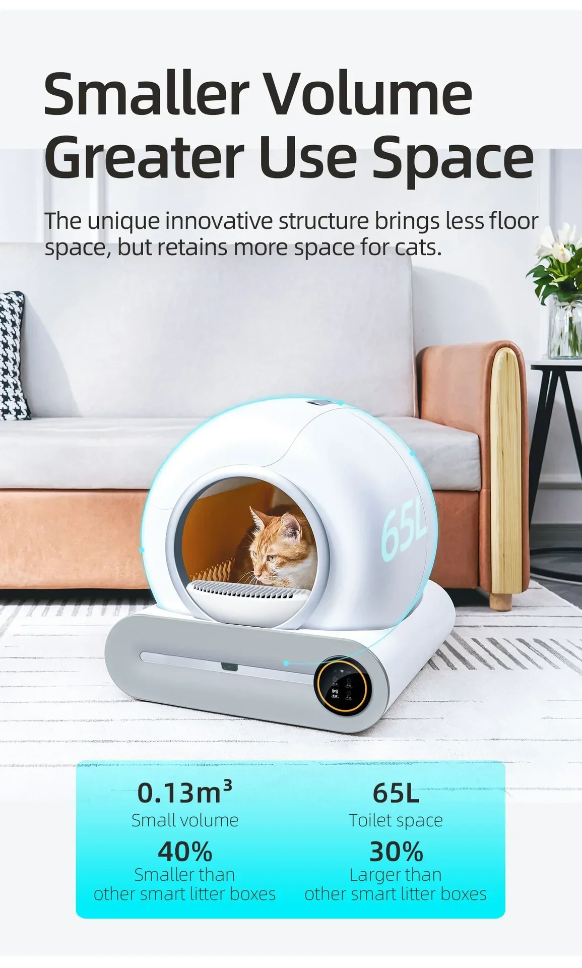 Cats Automatic Smart Toilet Housebreaking Control Electric Proof Splash Sandbox Self Cleaning Litter Cat Pet Supplies Cat WC