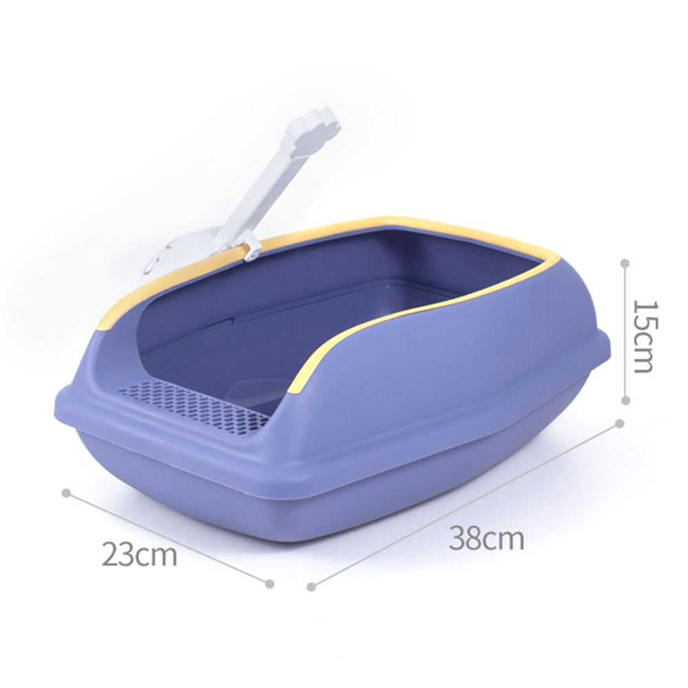 Open Top Cat Litter Box Detachable Multipurpose Cat Litters Plate For Cat Dog