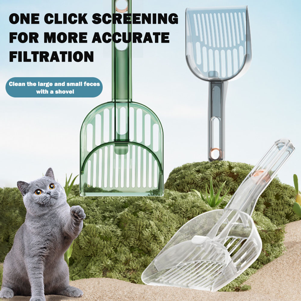 Cat Litter Shovel Leaking Large Size Litter Scoop Pet Cat Excrement Cleaning Litter Basin Shovel Supplies Tofu Mesh Hollowed Out