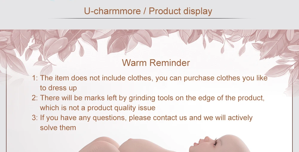 U-charmmore 47cm 2.8kg Boy Bebe Reborn doll Silicone Reborn  Baby for Children's Gifts Baby Shower Lifelike Reborn Baby Silicone