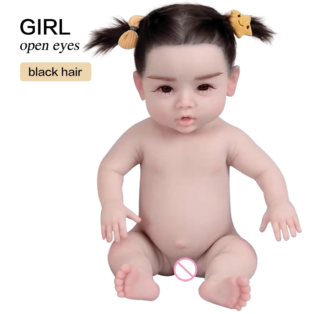 Girl black hair